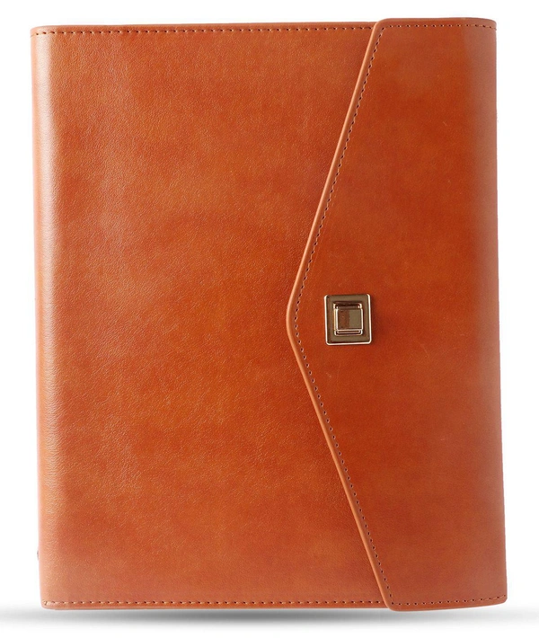 V-8 Diary Folder with 8000 mAh Power Bank and Phone Stand W/ Wireless Charger