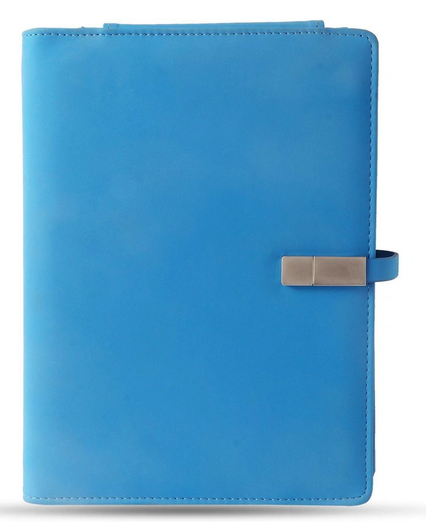 V-2 Diary Folder with 8000 mAh Power Bank and Phone Stand & 16 GB USB