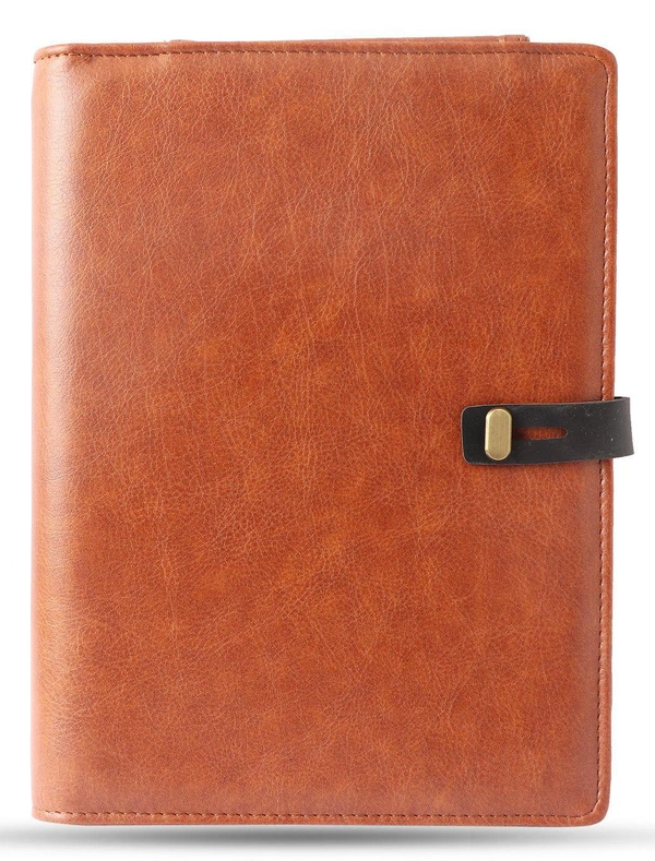 V-1 Diary Folder with 8000 mAh Power Bank and Phone Stand W/Exclusive Box