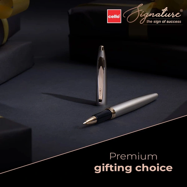 Cello Signature Creme Ivory Roller Pen MRP-225