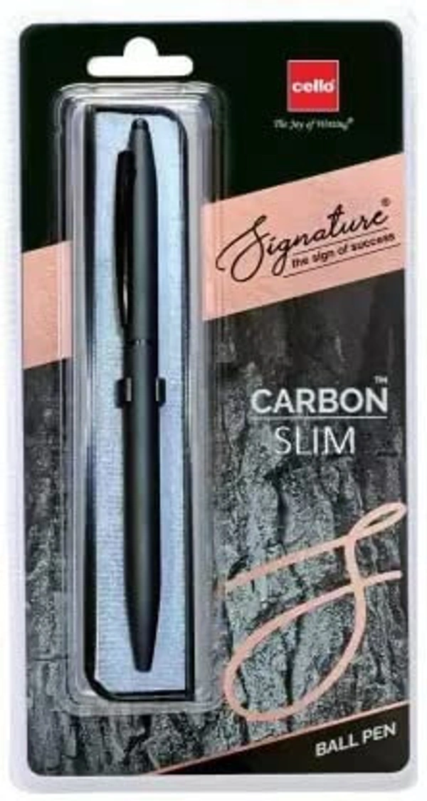 Cello Signature Ball Pen Carbon Slim MRP-175