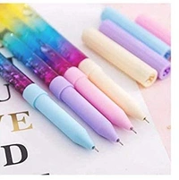 Unicorn Water Glitter Gel Pen (12pc Pack) - Blue