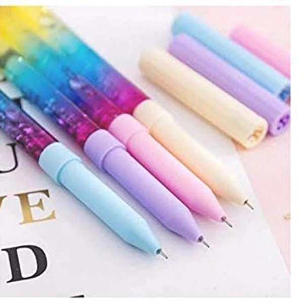 Unicorn Water Glitter Gel Pen (12pc Pack) - Blue
