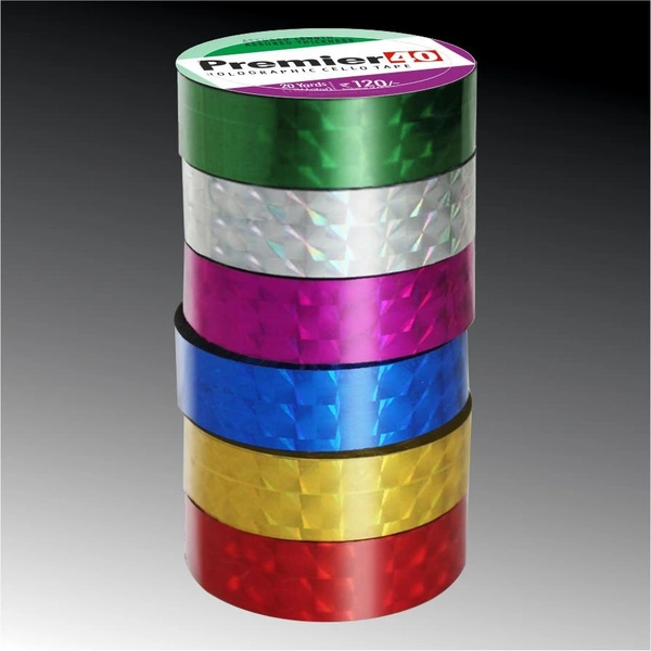 Premier Mettalic Tape 6inch Big Role - 1 Inch