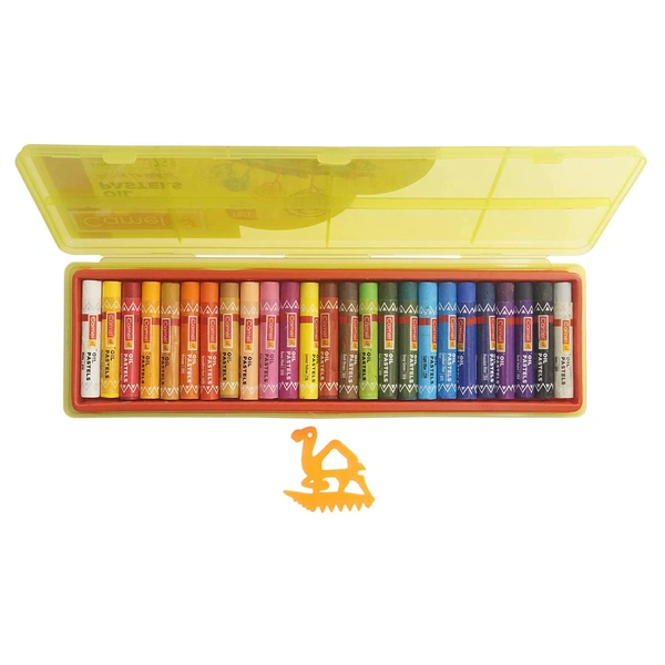Camel Oil Pastel 25 Shades Plastic Box MRP-120