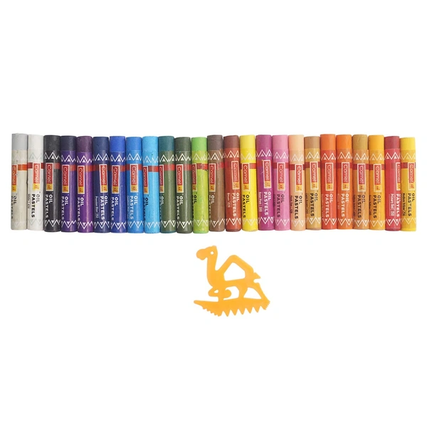 Camel Oil Pastel 25 Shades Plastic Box MRP-120