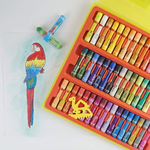 Camel Oil Pastel 50 Shades Plastic Box MRP-230