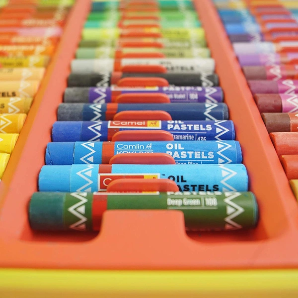 Camel Oil Pastel 50 Shades Plastic Box MRP-230