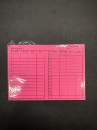 Muster/Hajri Card (100 Cards Pkt)