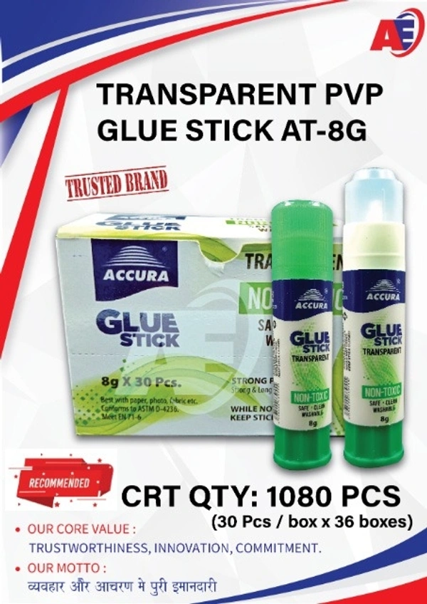 Glue Stick 9grm Accura Good Quality 