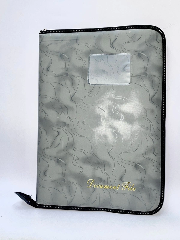 Leatherette Material Professional File Folders for Certificates, Documents Holder with 20 Leafs (Size-B/4) 20 Leaf No-101