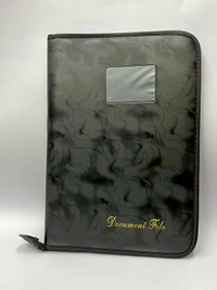 Leatherette Material Professional File Folders for Certificates, Documents Holder with 20 Leafs (Size-B/4) 20 Leaf No-101