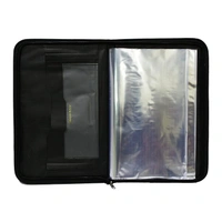 Portfolio Leatherette Material Professional File Folders for Certificates, Documents Holder with 20 Leafs (Size-B/4) 20 Leaf 