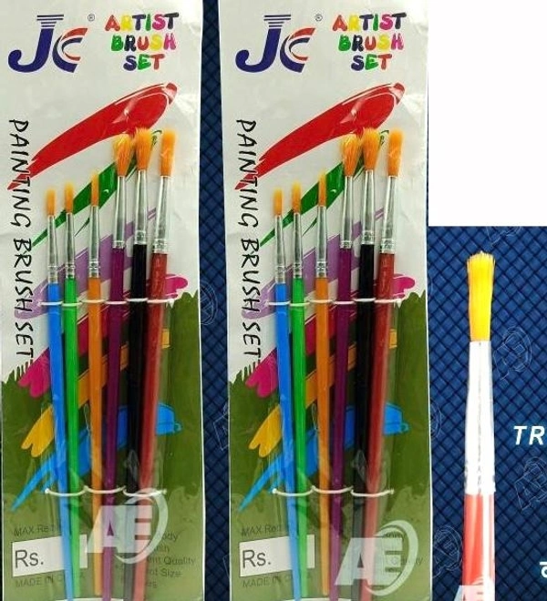 Paint Brush Round (6pc Set)