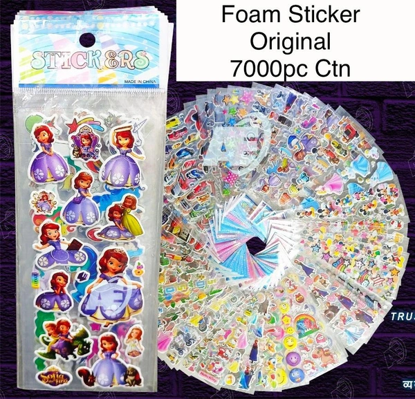 Foam Sticker XZY Mix Design