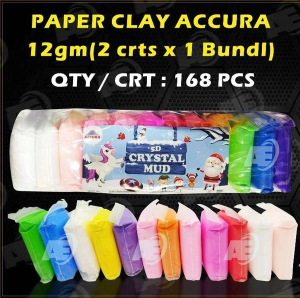 Modeling Clay, Dry Clay, Colorful Children Modeling Soft Clay with Tools Children Modelling Clay 12gm (12pc)