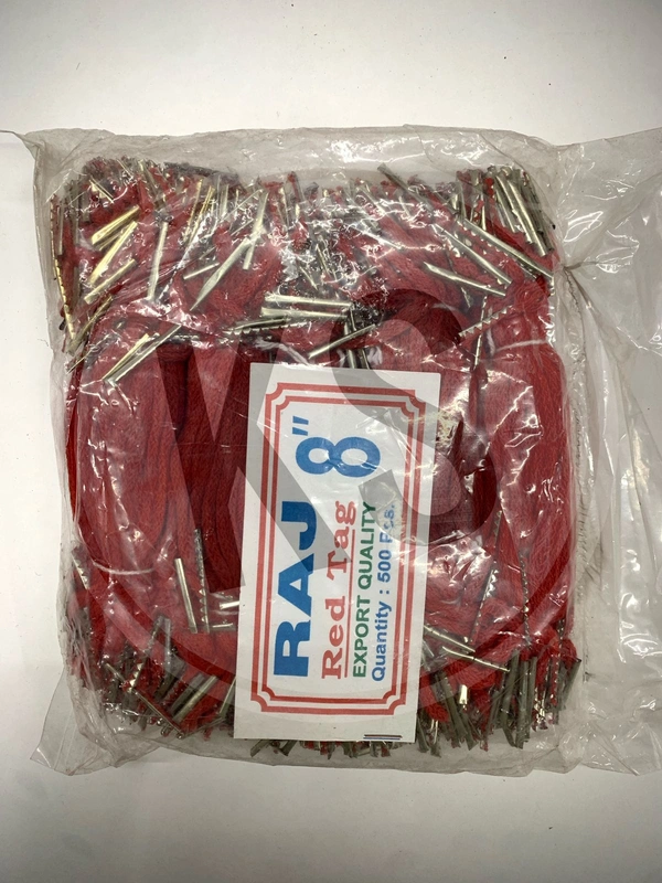 File Tag Red 8" (500pc)