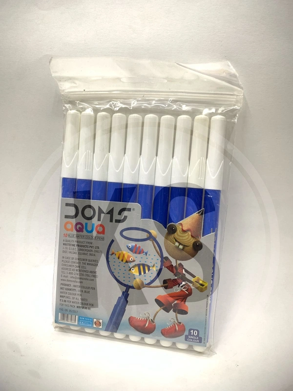 Doms Seperate Sketchpen Blue (10pc)