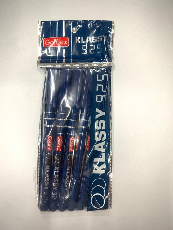 Goldex Klassy Ball Pen 7mrp (5pc) - Blue