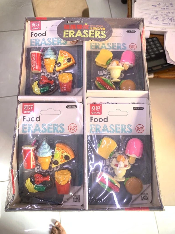 Fancy Card Eraser No-8362