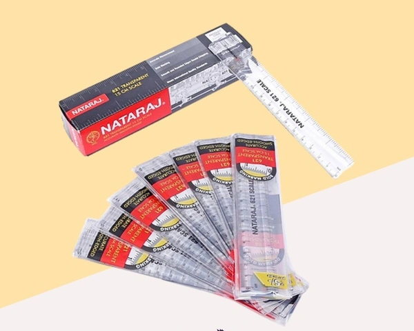 Nataraj Scale Plastic Small 15cm 