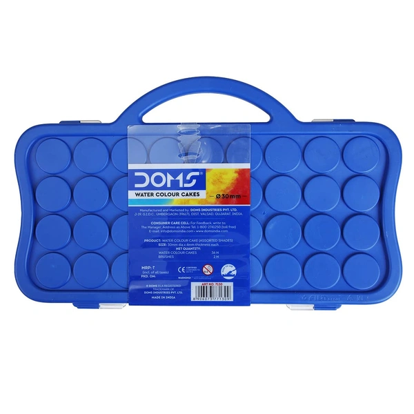 Doms Water Color Cakes 36 Shades (30mm)