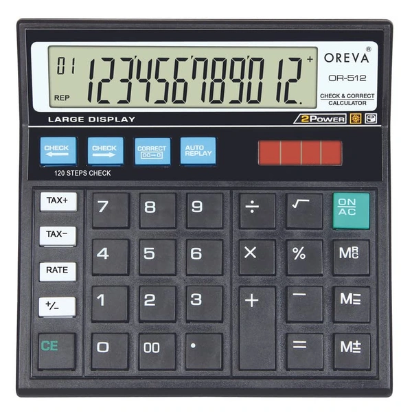 Oreva OR-512GST Calculator - Black