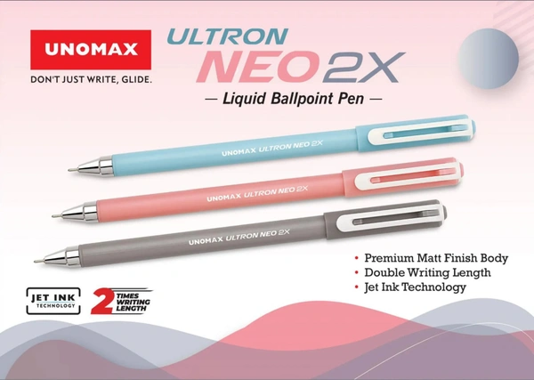 Unomax Ultron Neo 2X Ballpen (10pc) - Red