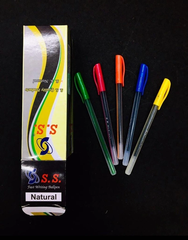 SS Natural Df Pen (20pc Pack) - Blue