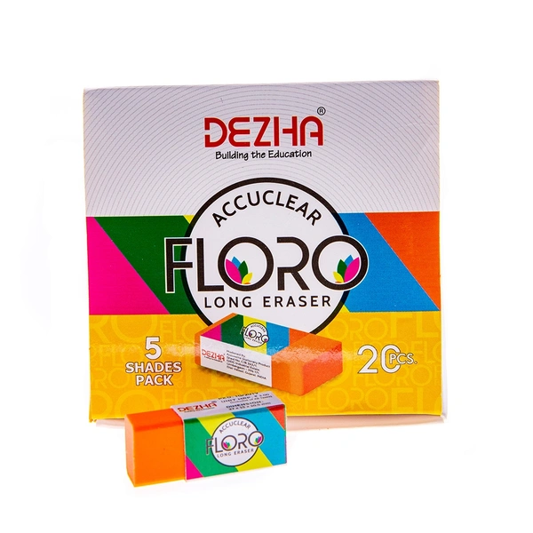 Dezha Eraser Fluro 3 MRP (20pc)