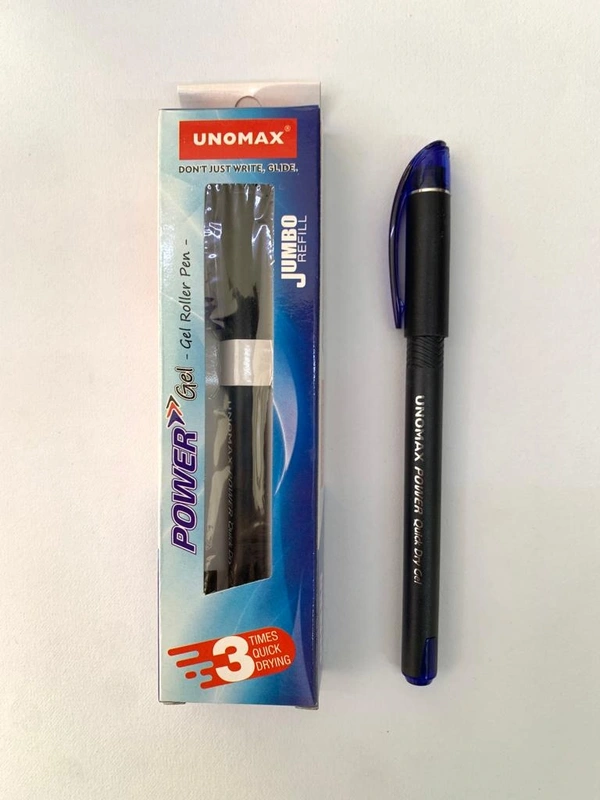 Unomax Power Gel Pen 30 MRP - Black
