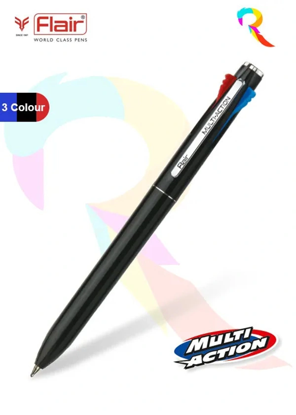 Flair Multi Action 3 in 1 Ball Pen