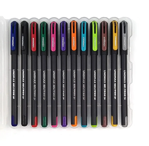 Unomax Geltron Fashion Gel (12 Color Set)