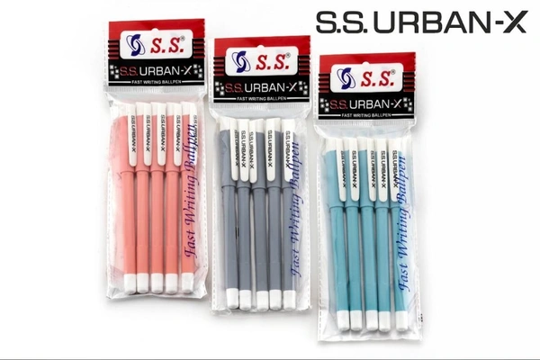 SS Urbanx Ball Pen 7mrp (5pc) - Blue