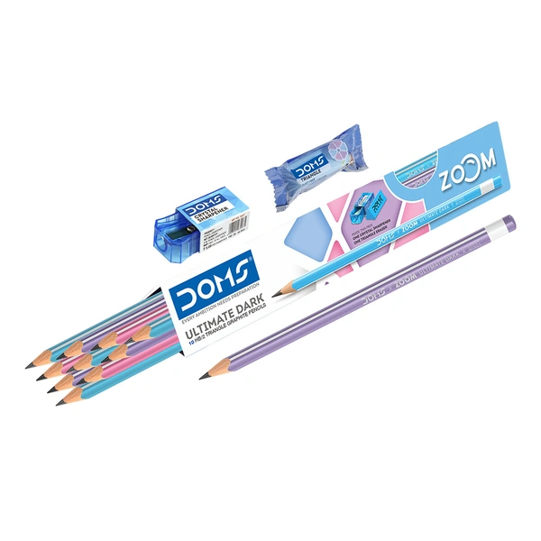Doms Zoom Triangle Pencil (10pc)