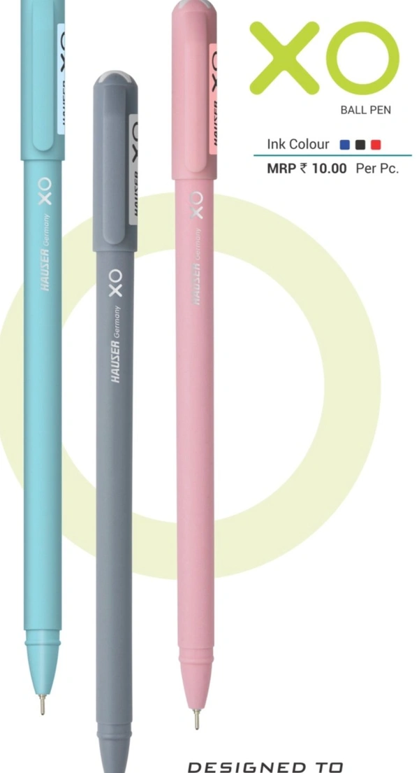 Hauser XO Ball Pen Card (10pc) - Black