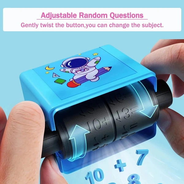 Maths Addition Rolling Stamp (W/Ink)
