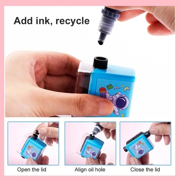 Maths Addition Rolling Stamp (W/Ink)