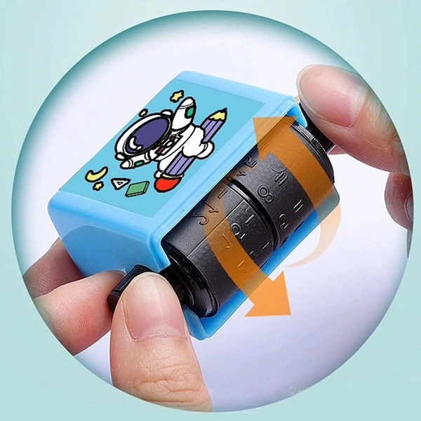 Maths Substraction Rolling Stamp (W/Ink)