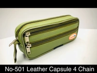 Pouch No-500 Leather Capsule 4 Zip (10608)