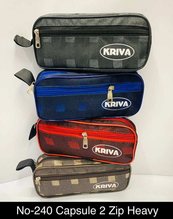 Pouch No-241 Capsule 2 Zip (6354)