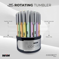 Win Connect Ball Pen 10 MRP (50pc Stand) - Blue