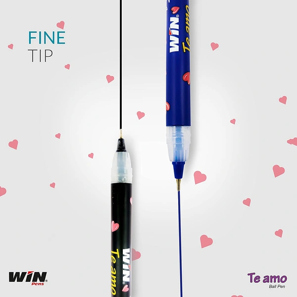 Win Teamo Ball Pen 6 MRP (5pc) - Red