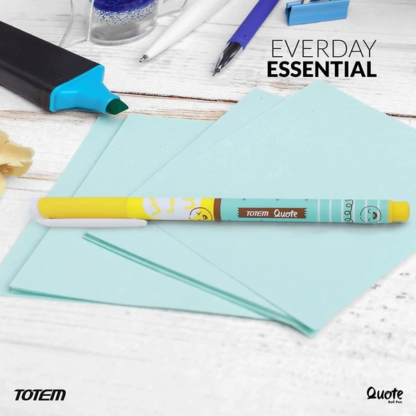 Totem Quote Pen MRP-6 (5pc Pack) - Blue