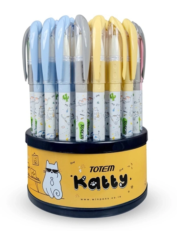 Totem Katty Pen 10mrp (50pc Stand) - Blue