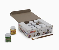 Camel Fabrica Acrylic Ultra Pearl and Metallic Colour Set (20 Shades)