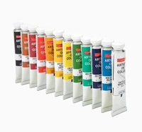 Camel Artist's Oil Color Box (20ml Tubes,12 Shades)