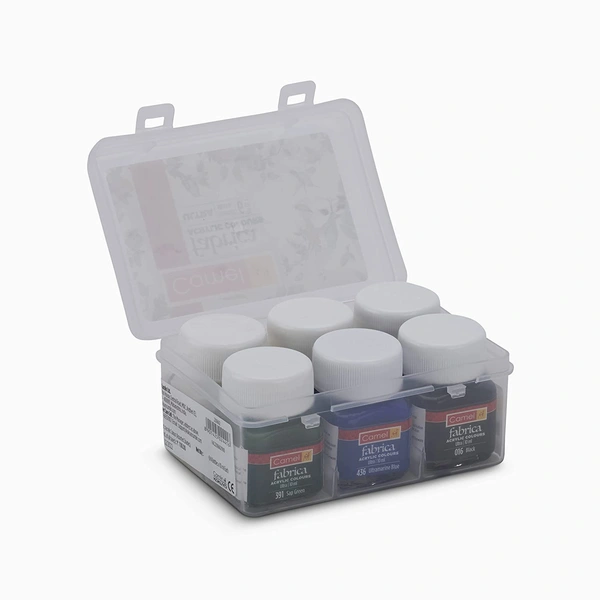 Camel Fabrica Acrylic Ultra Colors (10ml each x 6 Shades