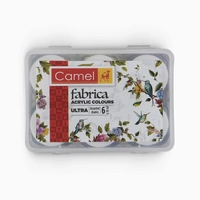 Camel Fabrica Acrylic Ultra Colors (10ml each x 6 Shades