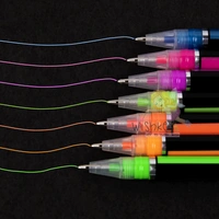 Gel Pens Set Color Gel Pens,Glitter, Metallic, Neon Pens Set Good Gift For Coloring Kids Sketching Painting Drawing (Pastel Neon Pen) (Set Of 24)